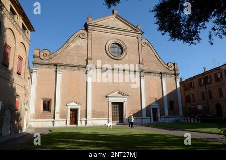 Santuario della Basilica di Santa Maria in Vado, Ferrara, Emilia Romagna, Italia, Europa Stockfoto