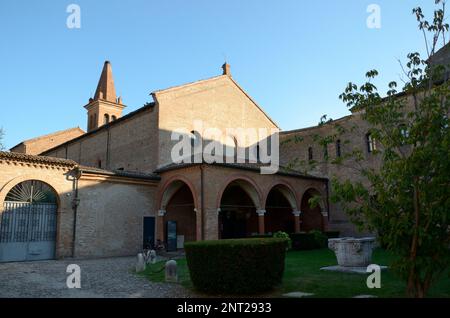 Monastero di Sant'Antonio in Polesine, Ferrara, Emilia Romagna, Italien, Europa Stockfoto