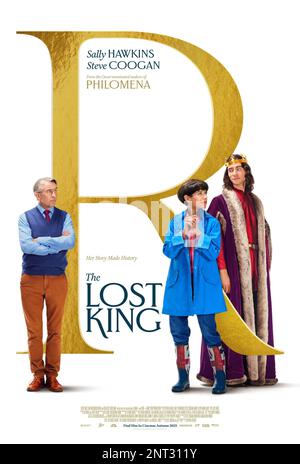 Das Poster des verlorenen Königs Stockfoto