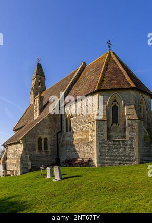 St. James C. of E. Church in Weethley, Warwickshire, England. Stockfoto