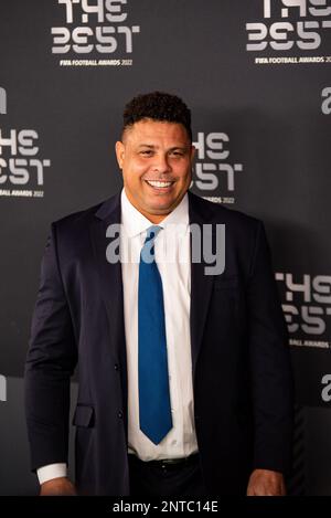 Ronaldo bei den Best FIFA Football Awards 2022 am 27. Februar 2023 in der Salle Pleyel in Paris, Frankreich - Photo Melanie Laurent / A2M Sport Consulting / DPPI Stockfoto