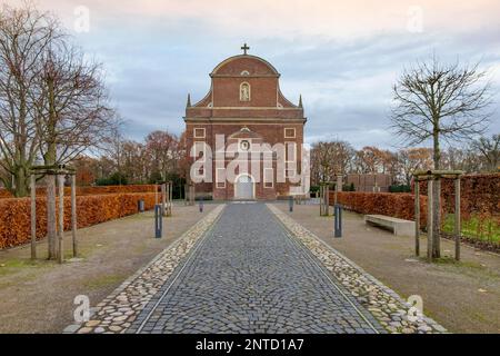 Barocke Kirche St. Francis in Zwillbrock Stockfoto