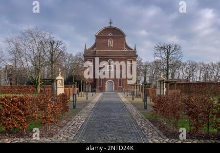 Barocke Kirche St. Francis in Zwillbrock Stockfoto