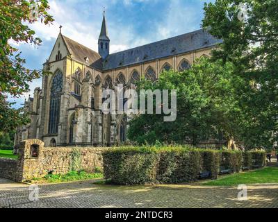 Altenberger Kathedrale Bergischer Dom ehemalige Klosterkirche der Zisterzienserabtei aus dem 12. Jahrhundert mit Patrocinium von St. Marys Himmelfahrt, Odenthal Stockfoto