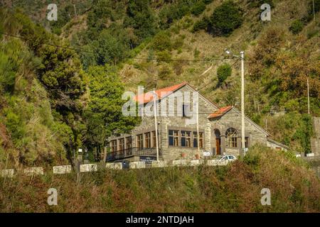 Hotel Pousada dos Vinhaticos, Encuemada, Central Mountains, Madeira, Portugal Stockfoto