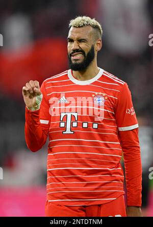 Torfest Eric Maxim Choupo-Moting FC Bayern München FCB (13), Allianz Arena, München, Bayern, Deutschland Stockfoto