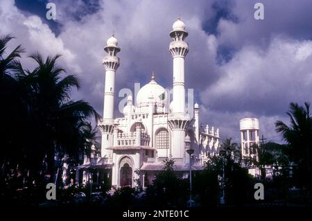 Koduvayil Juma Masjid bei Kollam Quilon, Kerala, Südindien, Indien, Asien Stockfoto