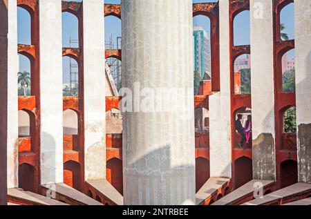 Jantar Mantar, Delhi, Indien Stockfoto