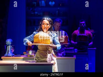 © Jeff Moore The Great British Bake Off Musical öffnet am West End im Noël Coward Theatre für einen zwölfwöchigen Lauf vom 25. Februar bis 13. Mai 2023. ICH Stockfoto