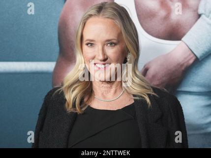 Los Angeles, USA. 27. Februar 2023. Jennifer Salke trifft am Montag, den 27. Februar 2023, beim CREED III Los Angeles Premiere im TCL Chinese Theatre in Hollywood, Kalifornien, ein. (Foto: Sthanlee B. Mirador/Sipa USA) Guthaben: SIPA USA/Alamy Live News Stockfoto