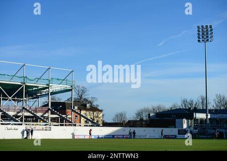 Wakefield, England - 15. Januar 2023 - Allgemeine Ansicht. Rugby League Reece Lyne Testimonal Match Wakefield Trinity Halifax Panthers im Be Well Support Stadium, Wakefield, Großbritannien - Stockfoto