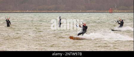 SurfersPoole Hafen Stockfoto