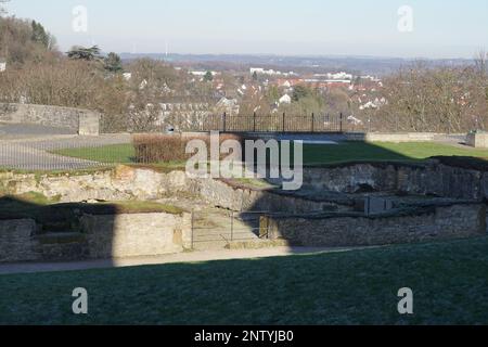 Blick vom Sparrenburg an einem sonnigen Tag 2023 Stockfoto