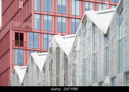 London, England, UK - 22 Büroentwicklung in der Handyside Street von Coffey Architects Stockfoto