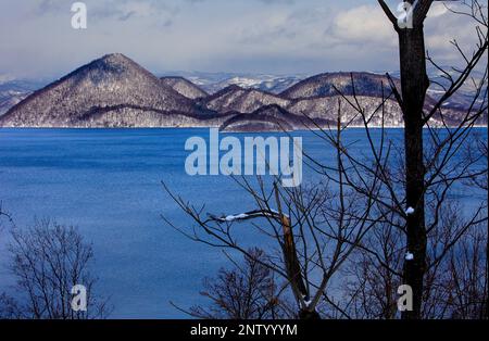 Lake Toya, Shikotsu-Toya-Nationalpark, Hokkaido, Japan Stockfoto