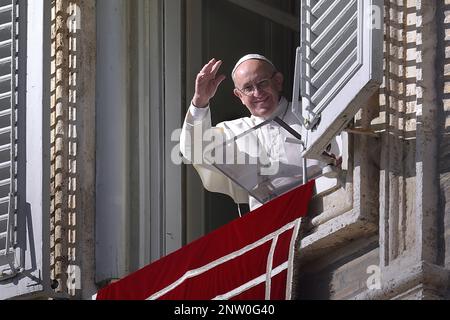 13. März 2023 markiert 10 Jahre Papst Franziskus. Im Bild: Stockfoto