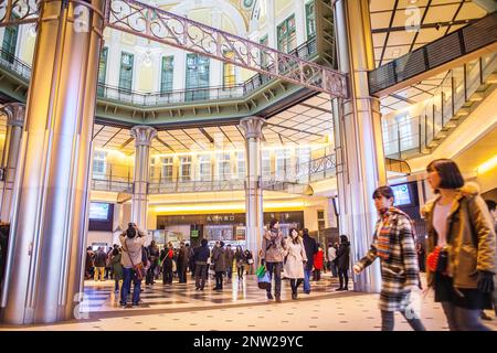 Tokyo Station, Haupthalle, Marunouchi, Tokyo, Japan Stockfoto