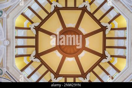 Tokyo Station, Kuppel in der Haupthalle, Marunouchi, Tokyo, Japan Stockfoto