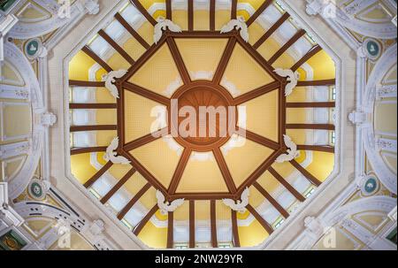 Tokyo Station, Kuppel in der Haupthalle, Marunouchi, Tokyo, Japan Stockfoto