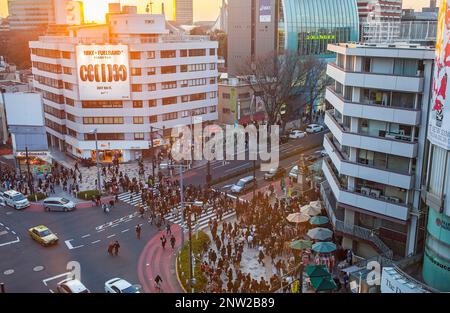 Omotesando Straße, Tokyo, Japan Stockfoto