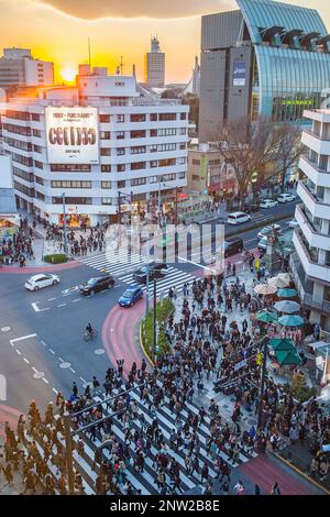 Omotesando Straße, Tokyo, Japan Stockfoto