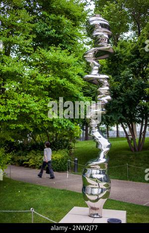 Fanatiker Sculture in Hinokicho Park in Tokyo Midtown, Roppongi, Tokyo, japan Stockfoto