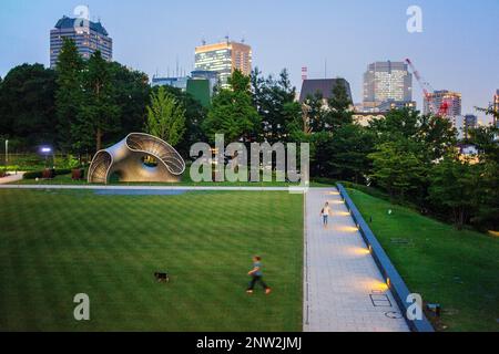 Hinokicho Park in Tokyo Midtown, Roppongi, Tokyo, japan Stockfoto