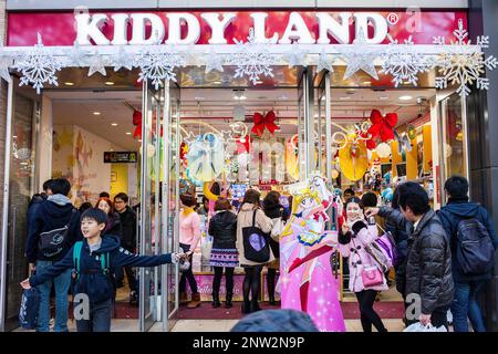 Kiddy-Land-Store, Omotesando Avenue, Tokyo, Japan Stockfoto