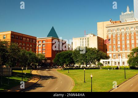 Dealey Plaza in Dallas, Texas Stockfoto