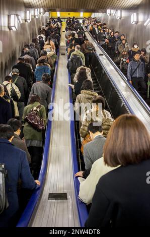 JR Shinjuku Station, Shinjuku, Tokio Stockfoto