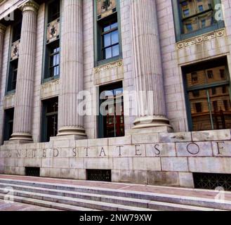 US Federal District Courthouse in der Innenstadt von Salt Lake City Stockfoto