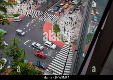 Omotesando Straße. Tokyo. Japan. Stockfoto