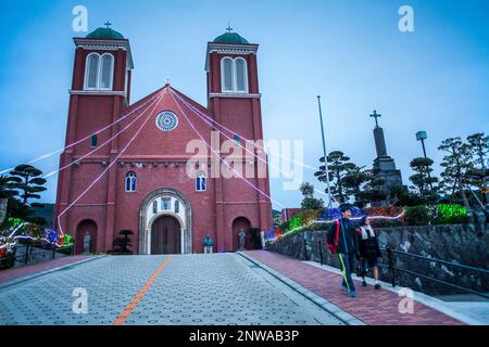 Urakami-Kathedrale, Nagasaki, Japan. Stockfoto