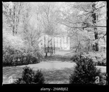 Lochiel, Gordonsville, Orange County, Virginia. Carnegie Survey of the Architecture of the South (Carnegie-Umfrage zur Architektur des Südens). Vereinigte Staaten Virginia Orange County Gordonsville, Estates. Stockfoto