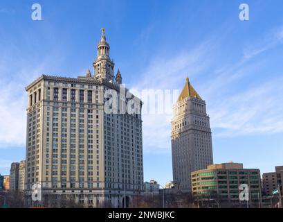 New York Municipal Building in Manhattan - Reisefotografie Stockfoto