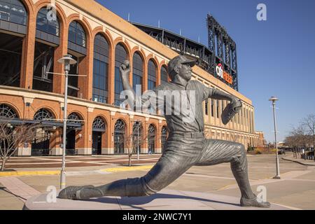 Citi Field Stadium in Queens - Heimstadion der New York Mets - Reisefotografie Stockfoto