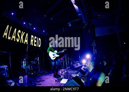 Italien 25. Februar 2023 Alaska Reid - Eröffnung für Maya Hawke - live in Santeria Toscana Mailand © Andrea Ripamonti / Alamy Stockfoto