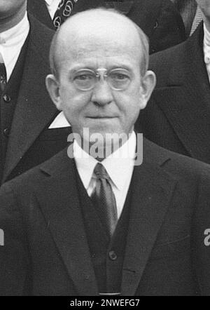 Oswald T. Avery, Oswald Theodore Avery Jr. (1877-1955) kanadisch-amerikanischer Arzt Stockfoto