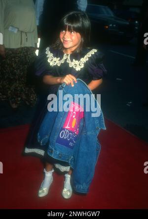 Los Angeles, Kalifornien, USA 10. Juli 1996 die Schauspielerin Katie Schlossberg nimmt an der „Multiplicity“-Premiere von Sony Pictures am 10. Juli 1996 im Mann National Theatre in Los Angeles, Kalifornien, USA Teil. Foto: Barry King/Alamy Stock Photo Stockfoto