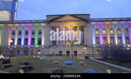 Das Franklin Institute in Philadelphia - PHILADELPHIA, USA - 16. FEBRUAR 2023 Stockfoto