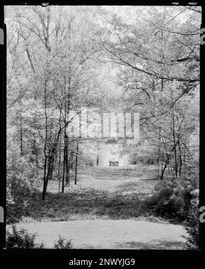 Lochiel, Gordonsville, Orange County, Virginia. Carnegie Survey of the Architecture of the South (Carnegie-Umfrage zur Architektur des Südens). Vereinigte Staaten Virginia Orange County Gordonsville, Estates. Stockfoto