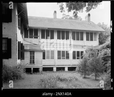 Bluff Hall, Demopolis, Marengo County, Alabama. Carnegie Survey of the Architecture of the South (Carnegie-Umfrage zur Architektur des Südens). Vereinigte Staaten, Alabama, Marengo County, Demopolis, Häuser. Stockfoto
