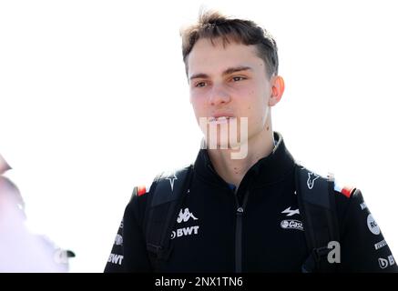 Aktenfoto von 03-07-2022 von McLaren's Oscar Piastri. Ausgabedatum: Mittwoch, 1. März 2023. Stockfoto