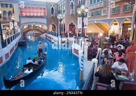 Venezianische Hotel & Casino, Insel Taipa, Macao, China Stockfoto