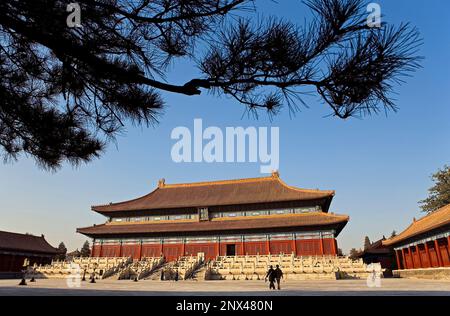 Palast von Kulturschaffenden, Verbotene Stadt, Peking, China Stockfoto