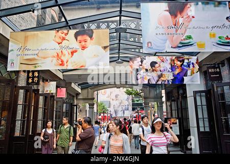 China.Shanghai: Xintiandi Stockfoto