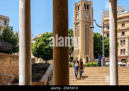 El Nejmeh Square oder Star Square, Downtown, Beirut, Libanon Stockfoto