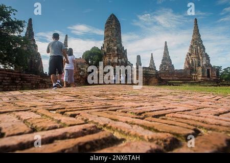 Wat Chaiwatthanaram, Ayutthaya, Thailand Stockfoto