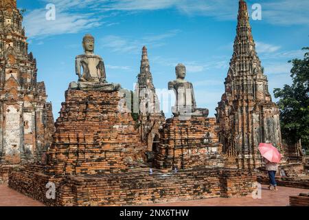 Wat Chaiwatthanaram, Ayutthaya, Thailand Stockfoto