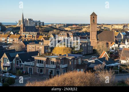 Wijk aan Zee, Dorf an der Küste der Nordsee, Provinz Nordholland, Niederlande Stockfoto
